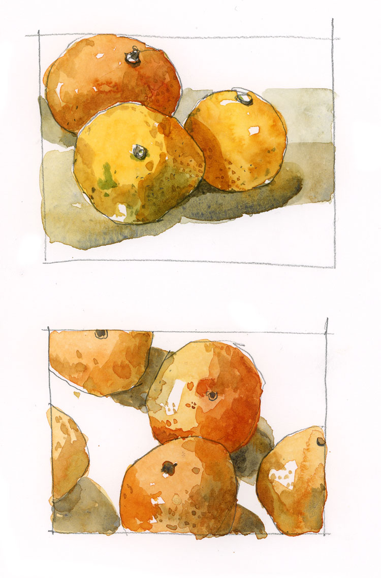 A frame within a frame | Shari Blaukopf's Sketchbook