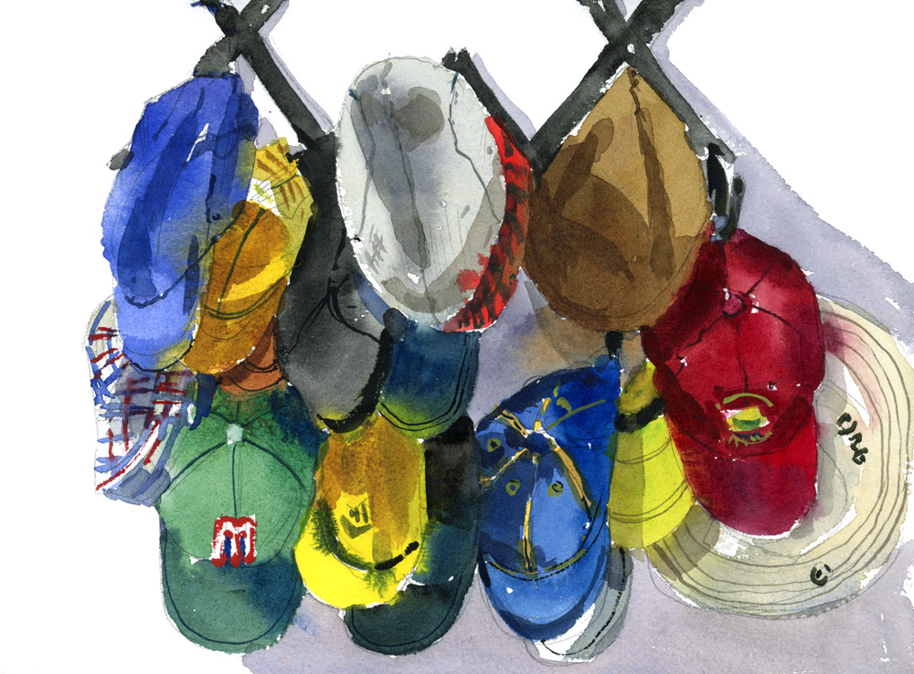 Hat rack | Shari Blaukopf's Sketchbook