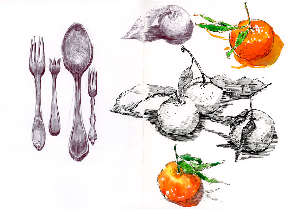 Ink drawings and a new demo | Shari Blaukopf's Sketchbook